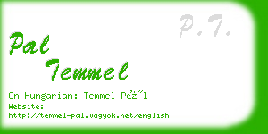 pal temmel business card